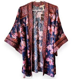 NEW Matilda Jane Olivia Chiffon Floral Kimono XS/S